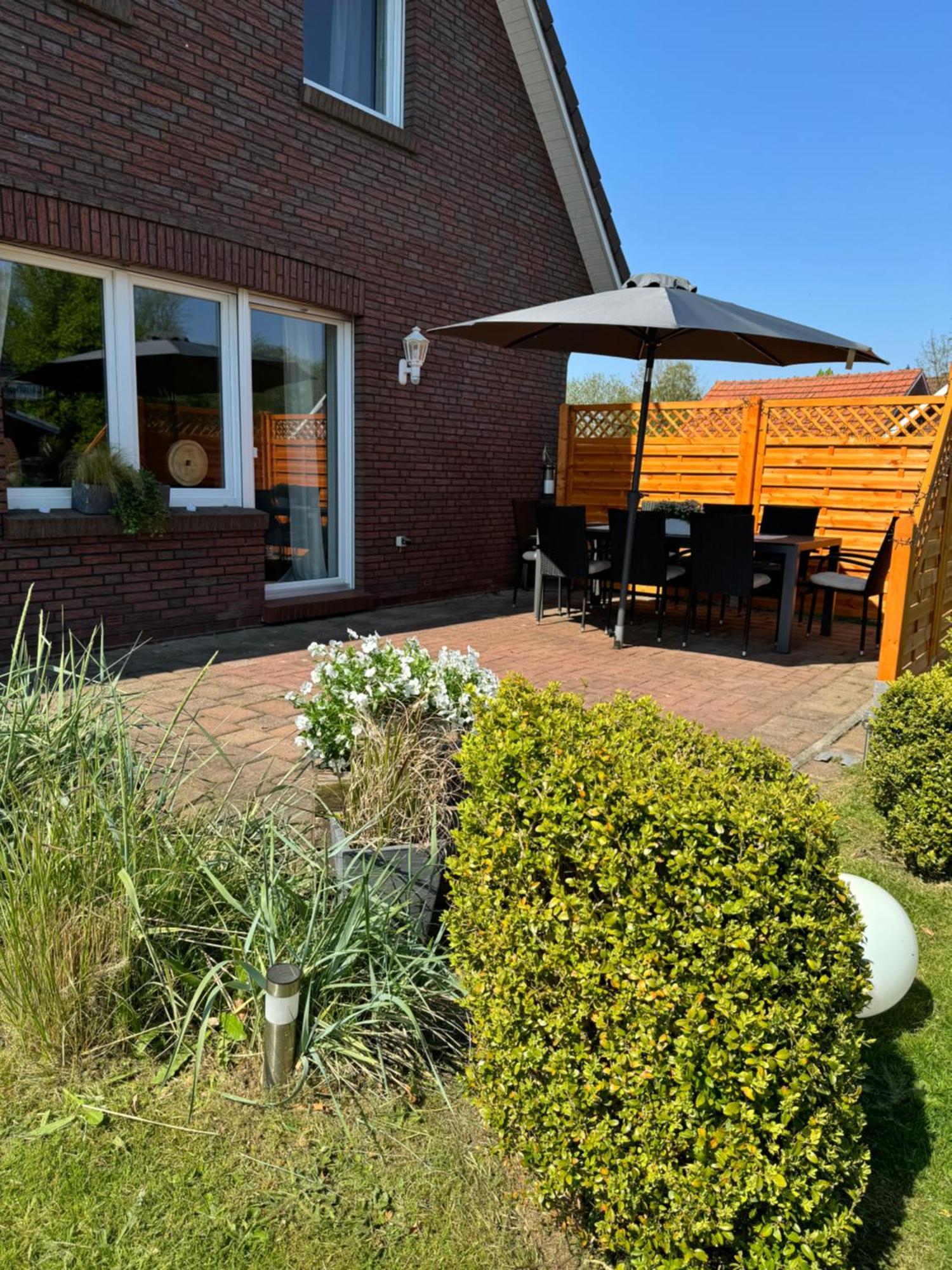 Ferienhaus Meinke Burhafer Feldstrich Exterior photo